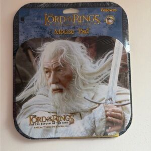 Lord of the Rings - Return of the King Gandalf Mousepad - NEW & Sealed - LOTR